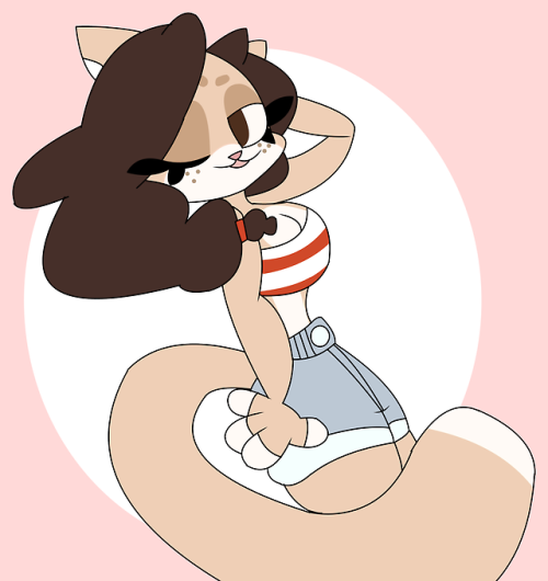 kyleboy21art: My part of an art trade with @cr-toons of his cat girl, Kat.Kat © @cr-toonsArtwor