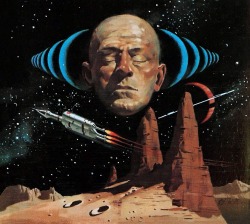 boomerstarkiller67:  Sentinels From Space - art Vincent Di Fate (1954) 