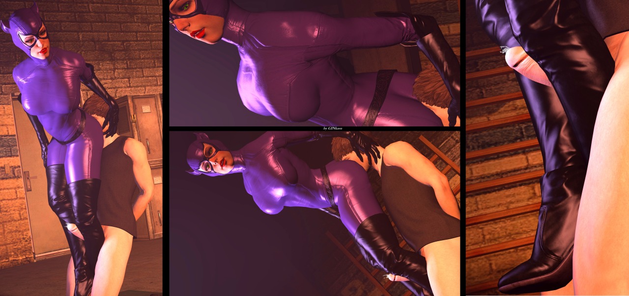 ginkasu:  [Request] Catwoman bootjob ok … this is yet again an example for what