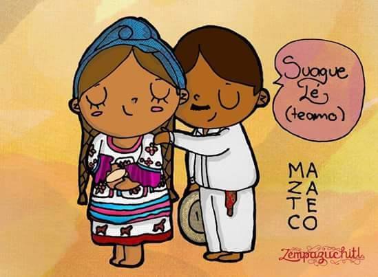 How to say “I love you”(te amo) in  Mexican Indigenous languages.  By: Asociación