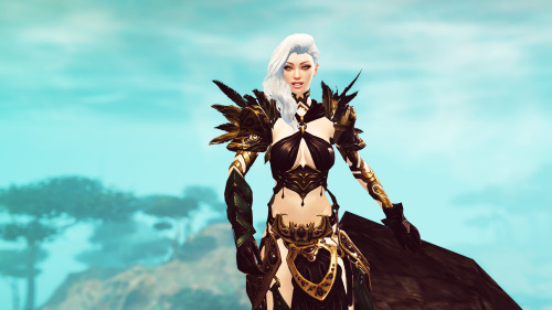 wuschelcorezockt:  GUILD WARS 2: Finally had the courage to give my necromancer a big makeover. Isn’t she beautiful?! 