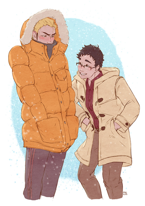 radio-silents:keishin can’t deal with the cold