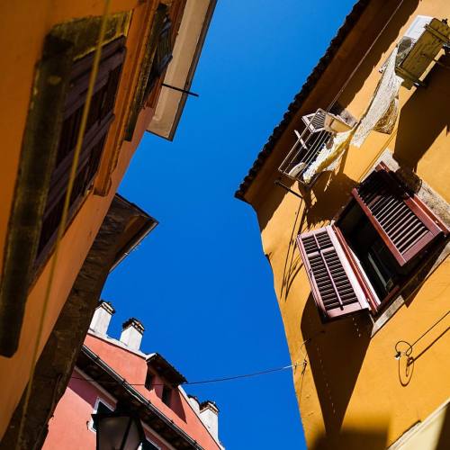Rovinj, Colors  The Croatian cities hides so many interesting details. I love the architecture and t