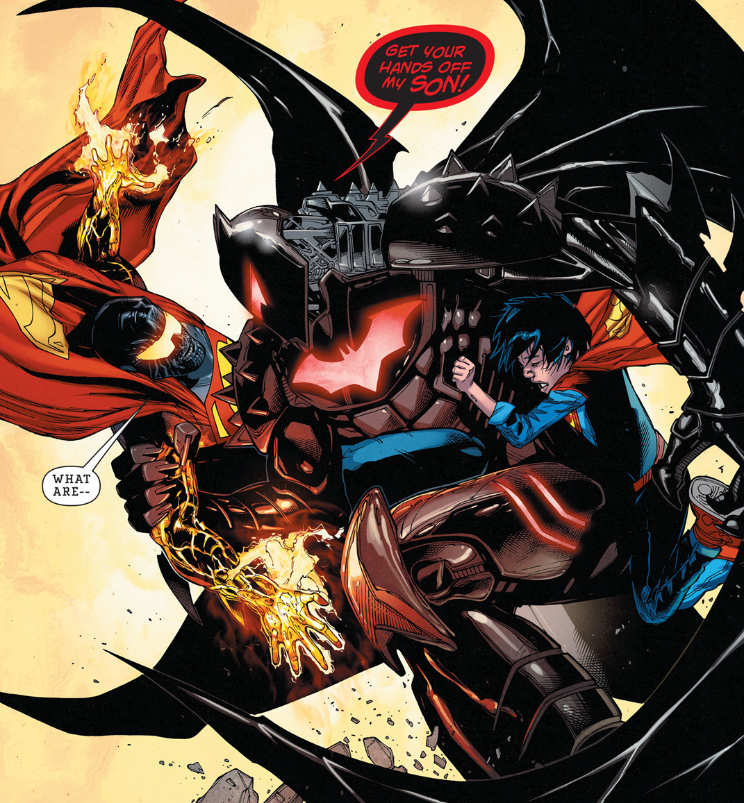 marvel-dc-art:  Superman v4 #5 - “Son of Superman V” (2016) pencil by Doug Mahnke