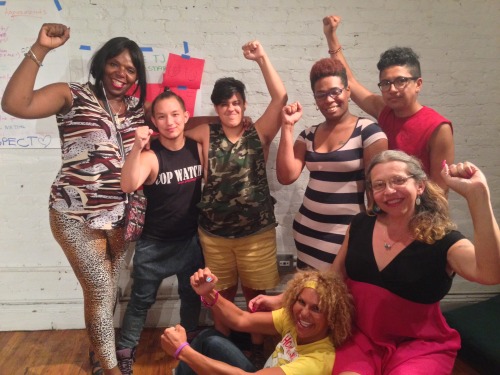 Powerful #TransJustice core meeting tonight! Trans &amp; Gender Non Conforming People of Color L