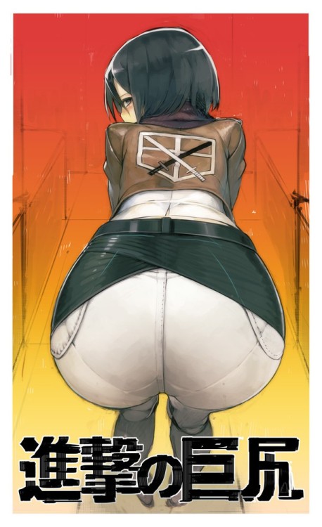 Porn bootyhentai:  Mikasa Ackerman request! photos