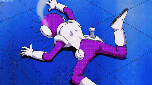 vegetandbulmaism: goku-z: Poor Jaco i love how goku, piccolo, and vegeta all have that look on their