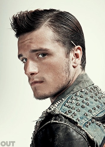 catchingupdates:  Josh Hutcherson for OUT magazine  