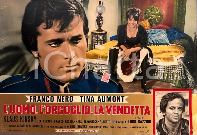 L'Uomo, L'Orgoglio, la Vendetta (Luigi Bazzoni, 1967) lobby card from ebay.