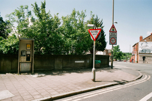 Garden Lane Junction, Chester, Cheshire, England, UK. June 2015.