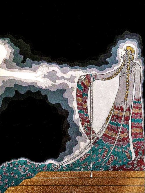 danismm:“Melisande”. At the theater suite. By Erté.