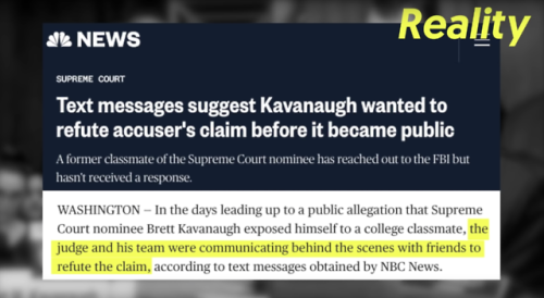 mediamattersforamerica: Brett Kavanaugh lied repeatedly. News reports and personal accounts prove it