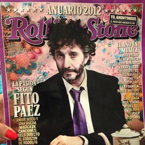 Hoy me encontré esta joya 💎🌺caminando por calles inexploradas de Buenos Aires 😊. #FitoPaez #bsas #rollingstone #argentina (en Barrio Norte (Palermo))