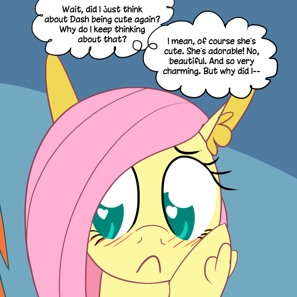 fluttershyreplies:  FlutterDash Prequel Trilogy Episode I: The Puberty Menace (Prologue)