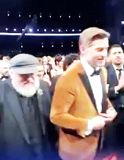 ad-somnia: Emilia and Kit being cute together as always (Emmy 2018)
