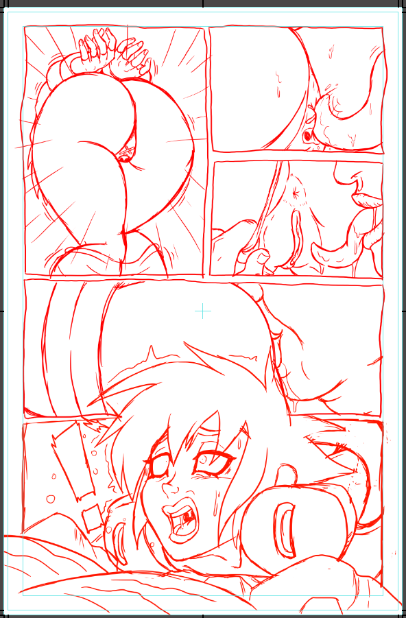 yuumeilove:  Sneak peak of page 2!   HAWT DAYUM!!To say this looks promising is the