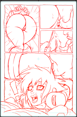 yuumeilove:  Sneak peak of page 2!   HAWT