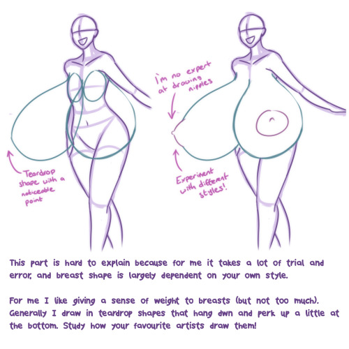 neme303:  degeneratepai:  Made a quick little tutorial. Sorry if I don’t go into enough detail, but I tried to show step-by-step what my process is.  Identical to my way, except you have a better grasp on breast forms than I do. Thank you for the ‘tut