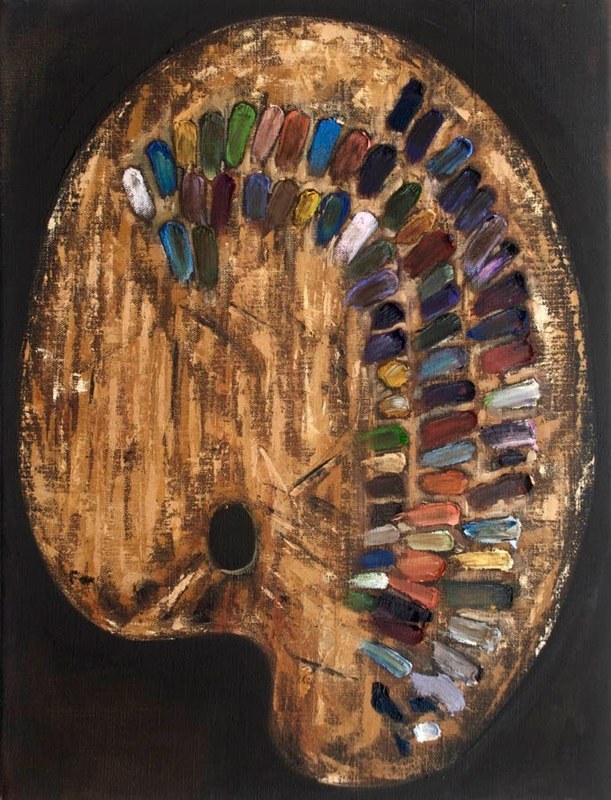 devidsketchbook:  PALETTE BY JOE FIG Joe Fig originally trained as a painter in