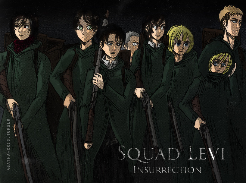 アガタ — Manga Coloring Ep. 53 The new “Squad Levi...