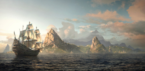 candybabybits:Assassin’s Creed IV: Black Flag - Concept Art