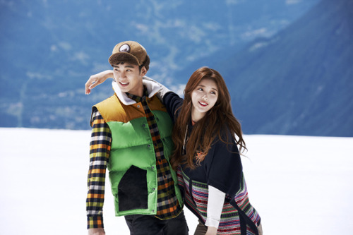 Kim Soo Hyun, Suzy (miss A) Для Bean Pole Outdoor Winter 2013