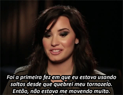 demildreams:  Demi sobre o videoclipe de Heart Attack. 