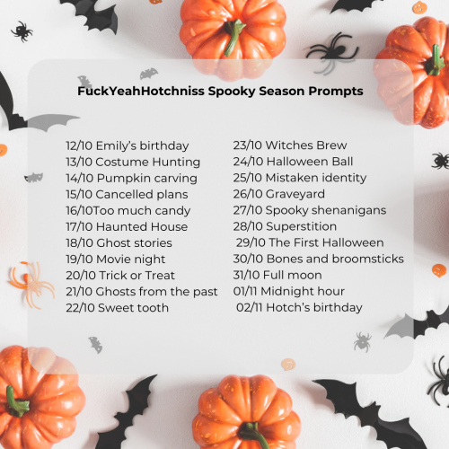 Get Ready For The Hotchniss Spooky Season Challenge!