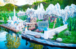 mickeyandcompany:  Frozen now featured in Storybook Land Canal Boats at Disneyland Park (x) 