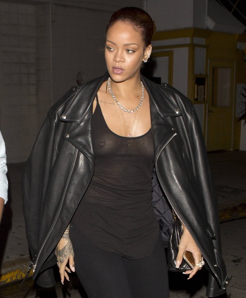 max-thicke6969:  videocelebrities:  Rihanna out seethru in Santa Monica 06/30/15    MaxXxwell Thicke’s Playhouse!  