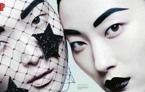 Ji Hye Park &amp; Sung Hee Kim in Vogue China, June 2013Models: Ji Hye Park (Elite) &amp; Sung Hee K