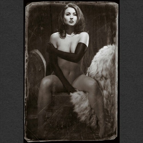 juststephyc:  #ModelMonday - Vintage Stephy! By Perfect Moments Photography. #StephyC #PlayboyModel #Model #Photoshoot #Photography #OldHollywood #Glamour #OldSchool #Vintage #Glam #Sepia #Effect #FauxFur #Fur #Black #Gloves #Implied #Cool