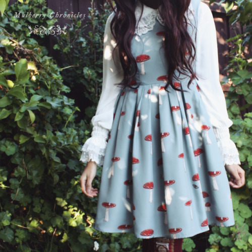 mulberrychronicles: Our new dress series “The Woodland Path” was announced last night via our stocki