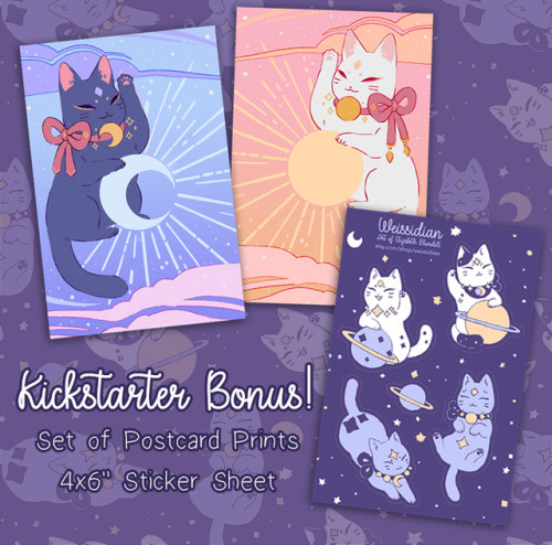 weissidian:Entering the last 48 hours of my Kickstarter!! Reblogs/shares would mean a lot if you’re 