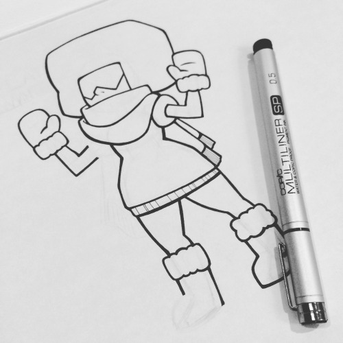 monserrattv:  Drew Garnet in winter attire! Alas, I am not sure what color her mittens, scarf, and boots should be??? If anyone has any ideas feel free to let me know ‘cause I don’t want to screw up! 