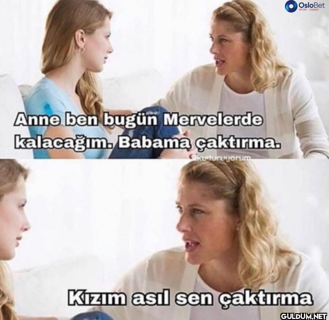 Anne ben bugün Mervelerde...