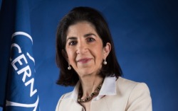 stuffmomnevertoldyou:  Meet Fabiola Gianotti, CERN’s next director-generalThe Italian physicist who announced the discovery of the Higgs boson in 2012 will take charge at CERN, the laboratory near Geneva, Switzerland, on Jan. 1. 