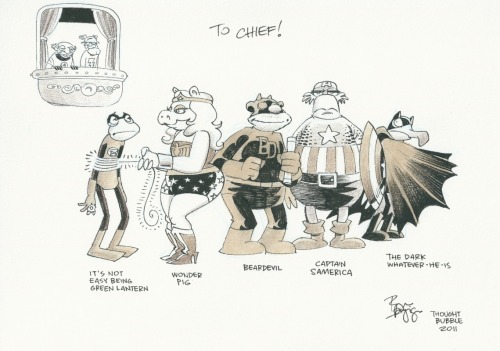 xombiedirge:  Muppet Comic Book Mashups by Roger Langridge