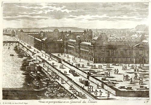 archimaps:  General view of the Louvre, Paris