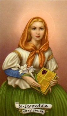 gotoyourclosetandpray:St. Dymphna, the Lily of Eire If any of you were curious as to the Saintly fig