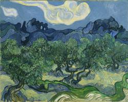 Vincent van Gogh. The Olive Trees. Saint Rémy, 1889