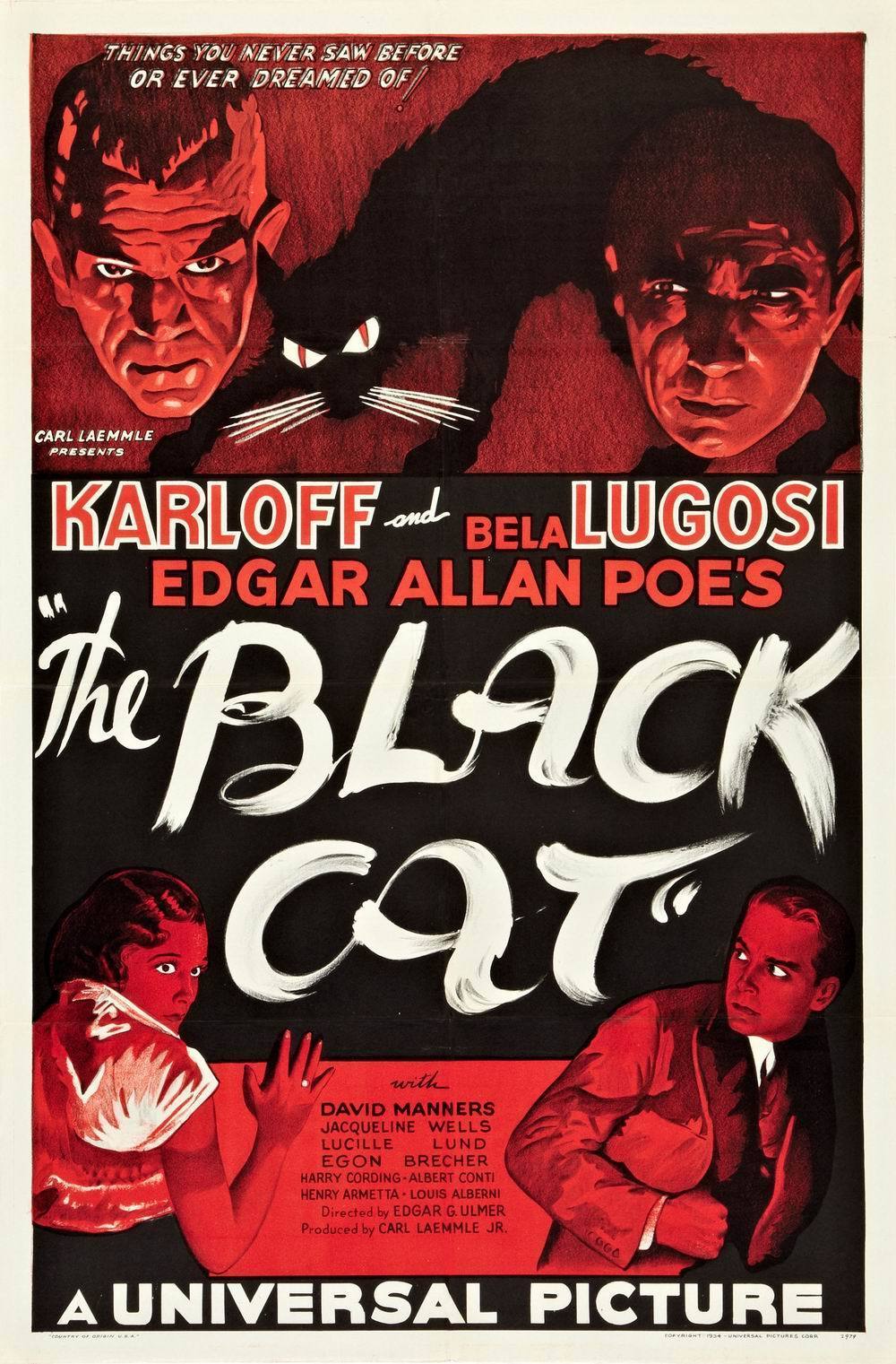 universal-horror:  The Black Cat (1934)  