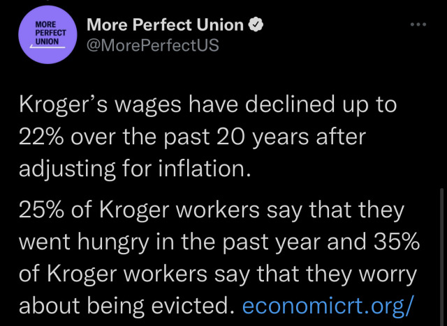 athelind:cannaqueers:yourdadsghoulfriend:politijohn:Solidarity with Kroger workers 1) Don’t cross the picket line at Colorado-based King Soopers today 2) A list of all Kroger brands to avoid and consider shopping elsewhere King Soopers Strike Begins,