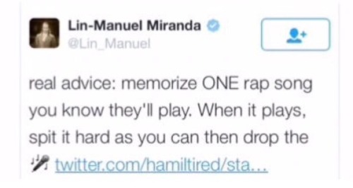 linmanuel:bahahahamilton:I took you advice @linmanuel and memorized every word of “Alright&rdq