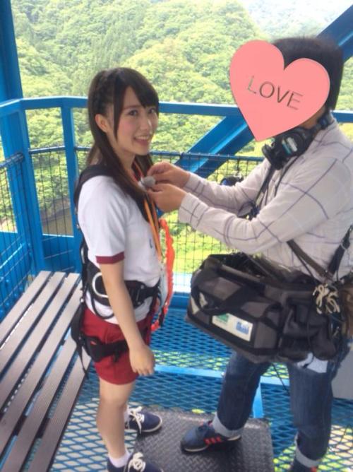 加藤里保菜さんはTwitterを使っています: “ランク王国バンジージャンプトップ5がんばったよ(T_T)1日2回飛んだ日もあったの！笑 オフショットですーー まだランク王国やってるよー！