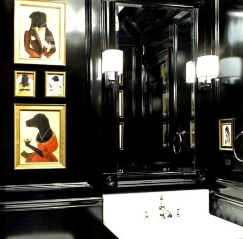 Powder Room - Traditional Powder Room