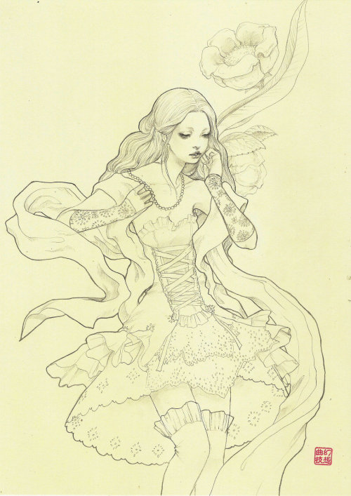 lohrien:  Illustrations by Jasmin Darnell dA l tumblr