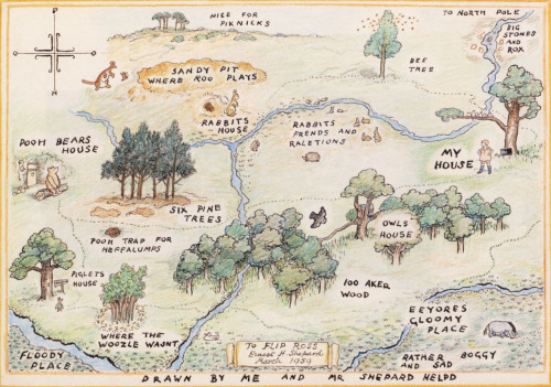 tqe1: The Hundred Acre Wood and other haunts of Winnie-the-Pooh and Piglet, 1959.