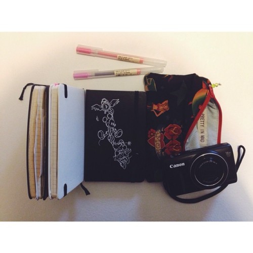 amaracchia:  New year, new Moleskine and Sailor Jerry. Many thanks to @prettyinmad #sailorJerry #mol