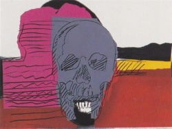 primary-yellow:  ANDY WARHOLSKULL, 1976